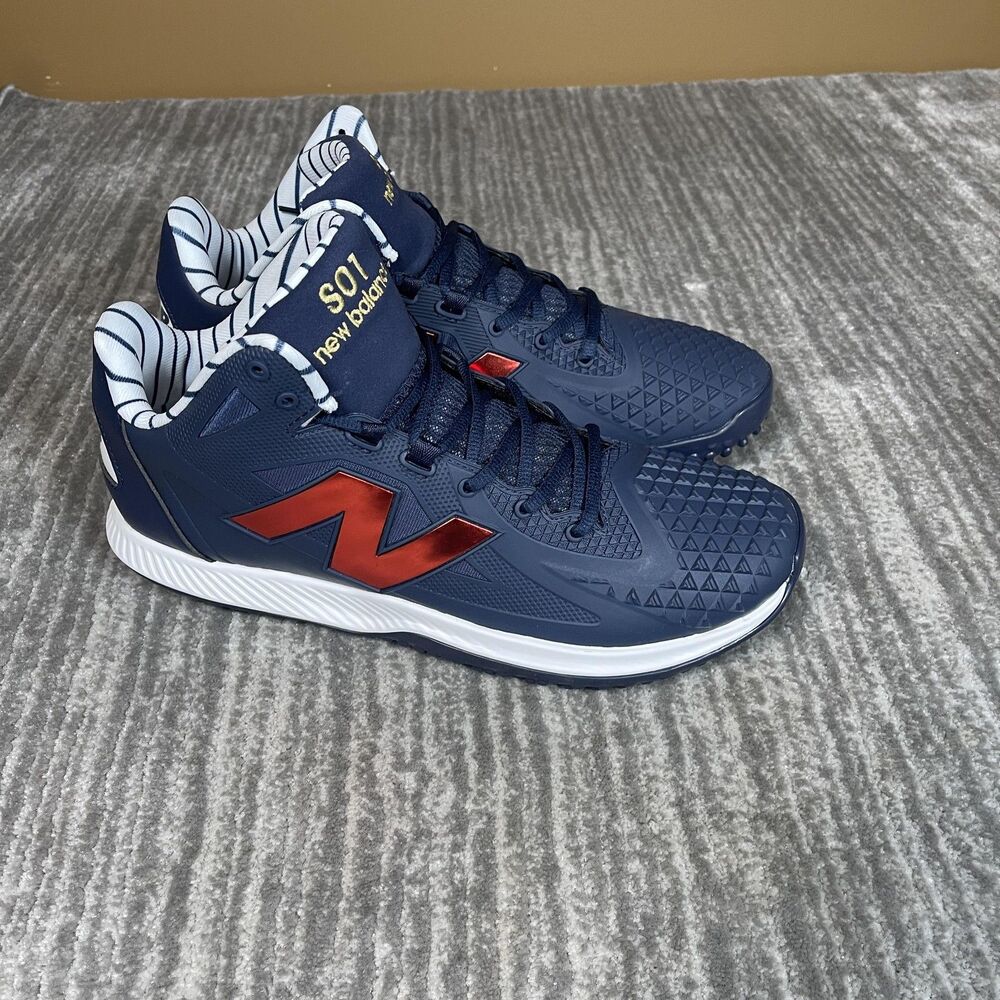 New Balance FuelCell Ohtani V1 Shoes Mens Size 11.5 Blue Baseball Cleats MSH01LC